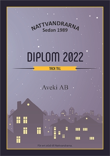 tackcertifikat 2022